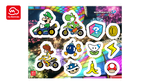 Mario Kart 8 Deluxe-themed sticker sheet made as a My Nintendo reward