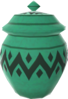 Rendered model of a Jar in Mario Kart Tour.