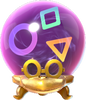Artwork of the Kamek item from Mario Kart World