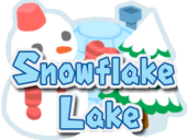Logo for Snowflake Lake in Mario Party 6