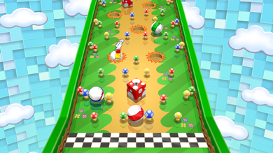 Pinball Fall - Super Mario Wiki, the Mario encyclopedia