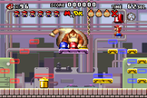 Level 1-DK+ of Mario vs. Donkey Kong.