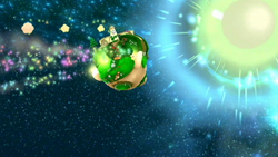 Thumbnail for "The Starship's Journey" from Super Mario Galaxy 2 used for Nintendo Music.