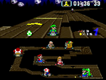 The image for "Ghost Valley (Final Lap)" from Super Mario Kart on Nintendo Music.