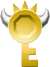 Rendered model of a Key from New Super Mario Bros. Wii.