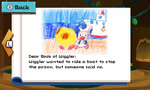 A page of Wiggler's Diary from Paper Mario: Sticker Star