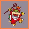 Bowser Jr., shown as an option in an opinion poll on Halloween costume types