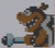 Morton Koopa Jr. icon in Super Mario Maker 2 (Super Mario Bros. style)