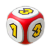 Sprite of Dice BLock from Super Mario Party