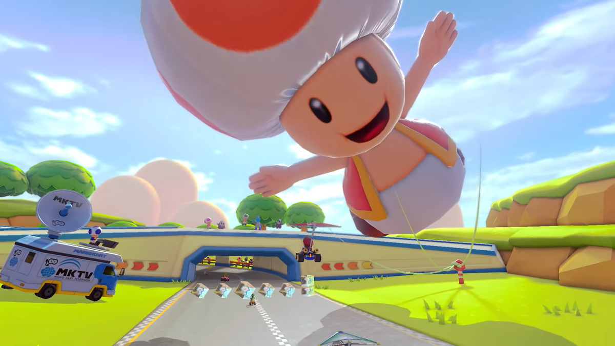 File:Toad Circuit with MKTV Toad Crew.png - Super Mario Wiki, the Mario ...