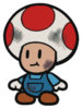 Toad mechanic in Paper Mario: The Origami King