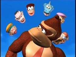 Donkey Kong singing "Vote for Me"