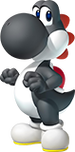 Black Yoshi in Mario Kart Arcade GP DX