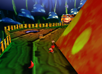 A set of red Bananas in Fungi Forest.