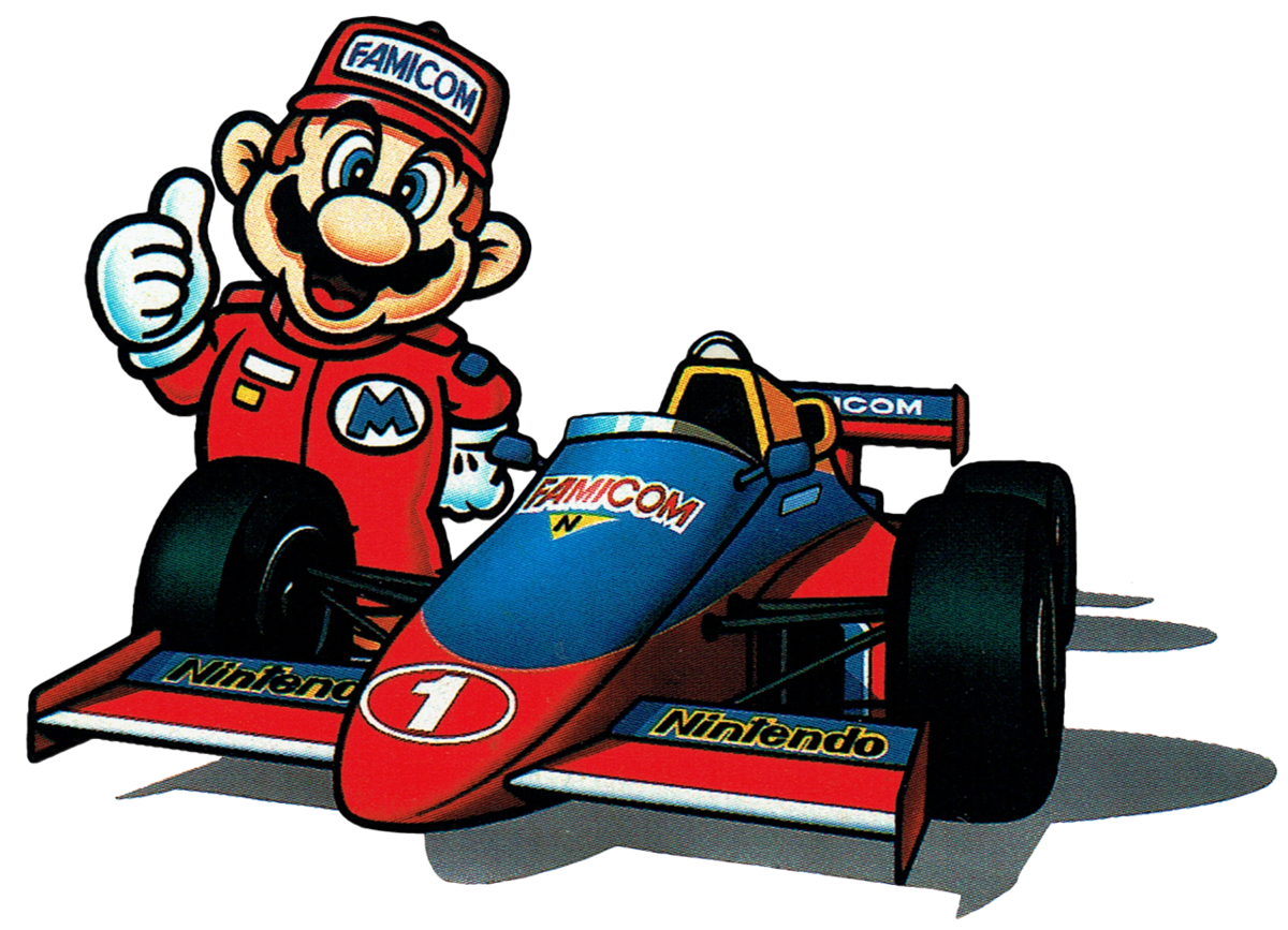 File:F1race mariocover.png - Super Mario Wiki, the Mario encyclopedia