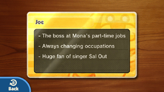 One of the Character Cards, as they appear on the GamePad.
