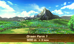 Green Farm 1 overview from Mario Sports Superstars