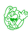 Luigi's unselected character icon