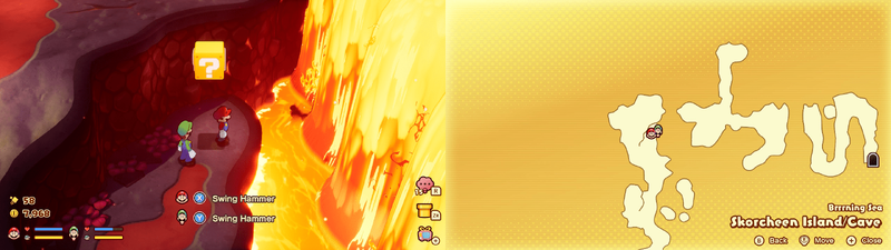 10th block in Skorcheen Island from Mario & Luigi: Brothership