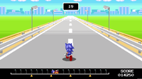 Highway Chase minigame from Mario & Sonic at the Olympic Games Tokyo 2020