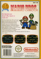 European box art (Classic Serie, back)