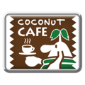 A Coconut Café badge in Mario Kart Tour
