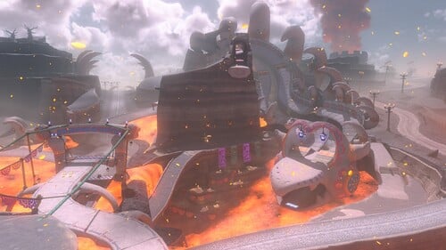 Dry Bones Burnout in Mario Kart World