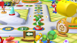 Yoshis from Mario Party 10