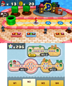 World 2 in Minigame Island from Mario Party: The Top 100