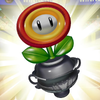 The Flower Cup trophy in Mario Tennis Fever