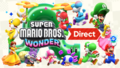Super Mario Bros. Wonder Direct banner used after the broadcast, showing additional characters