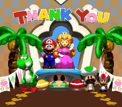 Ending screen