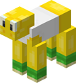 Koopa Troopa without shell (Super Mario Mash-up, sheared, old texture)