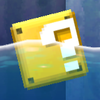 Squared screenshot of a floating ? Block from New Super Mario Bros. Wii.