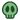 Small icon for the Poisoned status condition in Paper Mario: The Thousand-Year Door (Nintendo Switch)