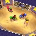 Screenshot of Bumper Balloon Cars used to represent Free-for-All minigames in an opinion poll on Mario Party Superstars minigame types