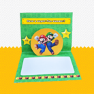 Thumbnail of a printable graduation card featuring Mario and Luigi