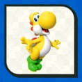 Image shown with the "Yellow Yoshi" option in an opinion poll on the playable characters of Super Mario Bros. Wonder