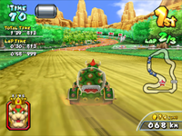 Pac Mountain from Mario Kart Arcade GP 2