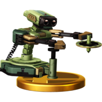 R.O.B. trophy from Super Smash Bros. for Wii U