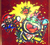 Graffiti of Mario, Bowser Jr., and a Cat Shine in Super Mario 3D World + Bowser's Fury