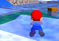 The hidden cork glitch from Super Mario 64.