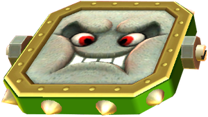 Flomp with an angry face from Super Mario Galaxy 2
