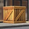 Squared screenshot of a crate from Super Mario Odyssey.
