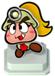 Goombella Statue from Super Mario Run