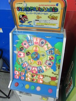 Super Mario World Mini Piccadilly arcade machine