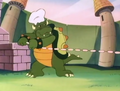King Koopa's miscolored shell