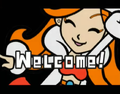 Mona welcoming customers
